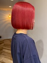 イギー(igggy) ブリーチなしダブルカラー☆レッド