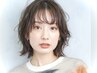【人気♪髪質改善カラー】カット+髪質改善TRnidomiカラー+TR  ￥12400