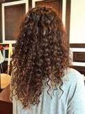 スパイラルパーマ
