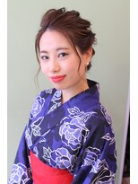 シェルベアー(Shell Bear) ShellBearヘアアレンジ☆振袖/袴/着物/銀座/ヘアセット/花火