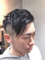 ヘアーシグネチャー(Hair Signature)&nbsp;パンチの効いたフェードスタイル3mmサイド2ブロック仕様