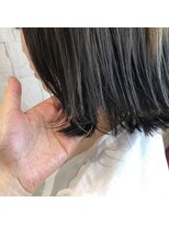 アース コアフュールボーテ 長野駅前店(EARTH coiffure beaute) カーキグレージュ