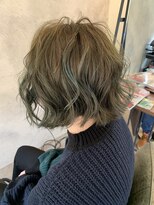 ヘアスタジオニコ(hair studio nico...) オリーブベージュ