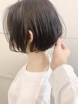 ネオリーブアイム 横浜西口店(Neolive aim)&nbsp;大人かわいい小顔丸みのあるショートボブ　20代30代40代