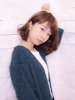 デイジー インデックスヘア 大島店(DAISY index hair) ”DAISY大島店” 前髪 ラベージュ セミウェットウェーブ ボブ