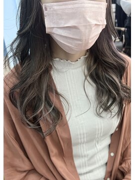 グラスペディア(graspedia) インナーカラー　グレージュ