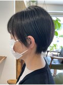 30代40代50代◎乾かすだけで決まる大人ナチュラルショートボブ