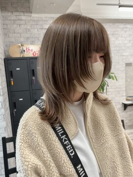 リル 溝の口(LiL) ウルフカット/溝の口/ブリーチ/ダブルカラー/レイヤーカット