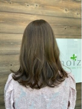ヘアーワークスタジオ ノイズ(noize) #イルミナカラー　#フォレスト　#赤味消し　＃髪質改善カラー