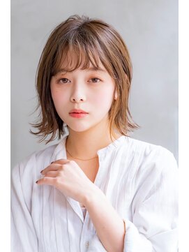 エイミー(Aimee) Aimee 町田　外ハネボブ×ナチュラルブラウン