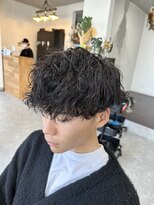 フゥ 宇都宮(FeU) 波巻きスパイラル/メンズパーマ/ツイストスパイラルパーマ