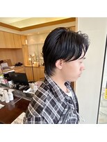 シャンプー ボーイ 宮崎柳丸店(SHAMPOO BOY) ブルーブラック ブリーチ込み