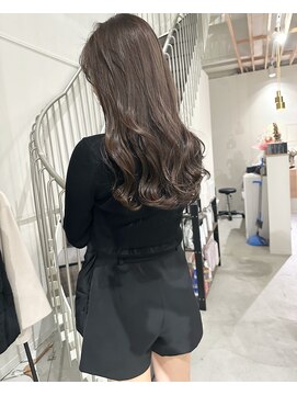 カミエ(kamie) ＊透けるグレージュ 似合わせ ブリーチなしダブルカラー 三宮