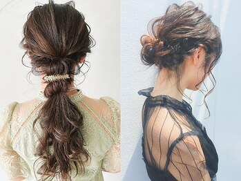 アミ 上尾店(amie)の写真/【上尾駅２分】結婚式/二次会/入学式/卒業式/デートに★全国60店舗展開の高リピ率品質☆ヘアセット¥3500