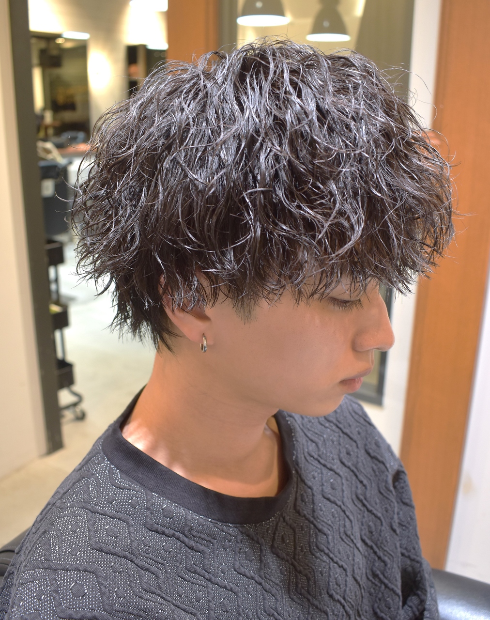 フリーク バーバーショップ 都島店(FREAK BARBER SHOP) 波巻きスパイラルパーマ波巻きパーマツーブロック