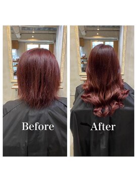 リエコー(RE'ECHO) チェリーレッド/エクステ