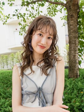 ムク 横浜店(muku) オリーブベージュ ナチュラルカール