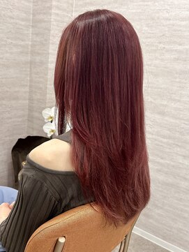 アンドユウ(and You) レイヤーワインレッド