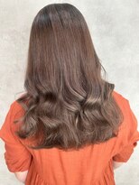 ルノン フィージュ(LUNON fieju)&nbsp;マロンベージュ/ハイライト/ケアブリーチ/透明感カラー