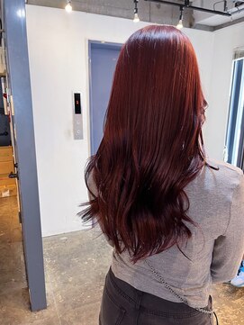 ジュール 池袋(Joule) ブリーチなしダブルカラーレッドバイオレット