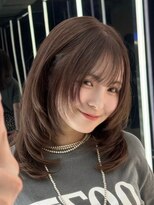 レディアル 渋谷(REDEAL)&nbsp;ワンホンヘア/韓国ヘア/ウルフ/前髪[レイヤーカット/渋谷]