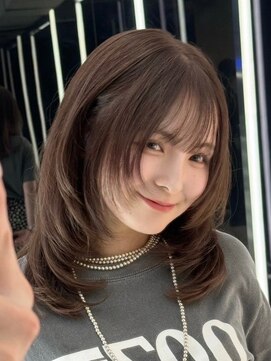 レディアル 渋谷(REDEAL) ワンホンヘア/韓国ヘア/ウルフ/前髪[レイヤーカット/渋谷]