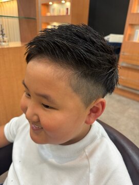 ヘアー ラヴワン 邑楽(hair love One) サッカー少年、○○選手ヘアーに！！