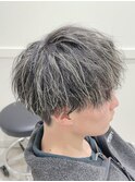抜きっぱなしメッシュカラー