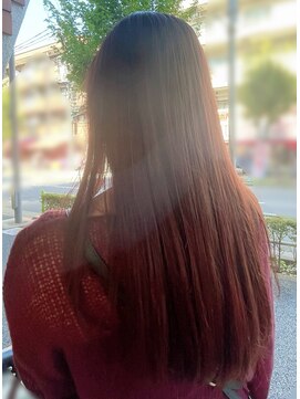 ヘアー ラウンジ コン モア(hair lounge Comme moi) 長持ちピンクブラウン