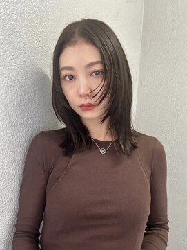 カゼ ダイカンヤマ Kaze DAIKANYAMA ミディアムレイヤースタイル/フェイスレイヤー/モードヘア