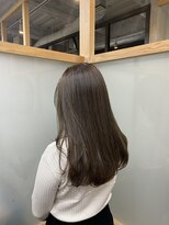 フレーム なんば店(FRAME) ▽ロング×オリーブグレージュ