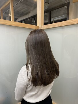 フレーム なんば店(FRAME) ▽ロング×オリーブグレージュ