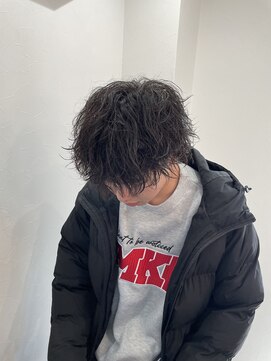 ノーナ(Nona) 【Nona 八戸ノ里】大人のツイスパマッシュ｜【メンズ/パーマ】