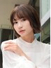 土日祝限定★カット+アディクシーカラー+美髪再生トリートメント￥13280