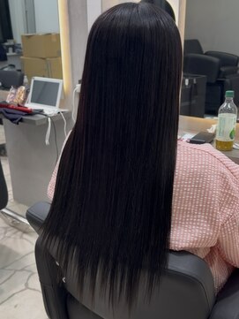 ラピス 福岡天神店(Lapis) エクステで作るロングヘア