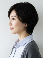 ビュートリアム265(BEAUTRIUM 265) 40代/50代/60代ひし形小顔ショートボブ絶壁解消白髪ぼかし△36