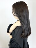 30代40代50代/ミディアムロング/グレージュ