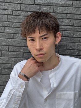 レンジヘアー(lange hair)の写真/短髪パーマも人気!スパイキーショートをベースにソフトツイストや王道のツイストスパイラルもお任せ下さい!