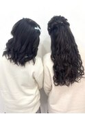 ガーリースタイル/心斎橋/ヘアメ/セットサロン