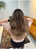 contrast balayage