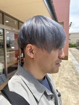 美容室 マルシェ 【岡谷市イルフプラザ1F/美容室マルシェ】_アイスシルバー