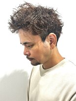 リオールバイニアウ(RE:ALL by Niau) メンズアップバングショートツイストツイストスパイラル刈り上げ