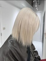 ペレ アネックス 大阪梅田茶屋町店(PELE ANNEX)&nbsp;ミディアムヘア/デザインカラー/フェイスフレーミング/梅田