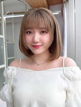 アフロート エル 錦糸町(AFLOAT L) 30代40代の明るい白髪染めで垢抜ける結べるレイヤー