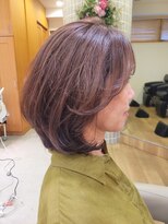ユウヘアー 三軒茶屋店(U Hair)&nbsp;大人ひし形/艶色カラー/30代40代50代
