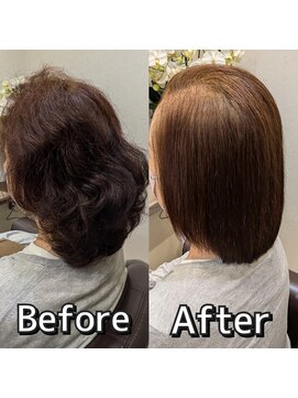 ルフール(ref-le) 美髪ストレート(縮毛矯正)