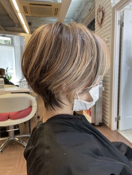 アンラヴェスト(AN LOVEST mashup hs) ハイライト/イヤリングカラー/白髪ぼかし☆