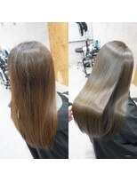ヘアテリア リュウ 大塚(hair teria ryu) 縮毛矯正/髪質改善縮毛矯正/前髪縮毛矯正/表面ハーフ矯正