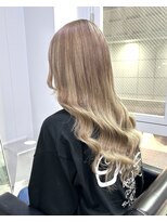 エフカード(F-card)&nbsp;ブリーチカラー＋ハイトーンエクステ！