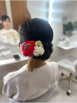 ルノンルージュ(Renon Rouge) 和装シニヨン